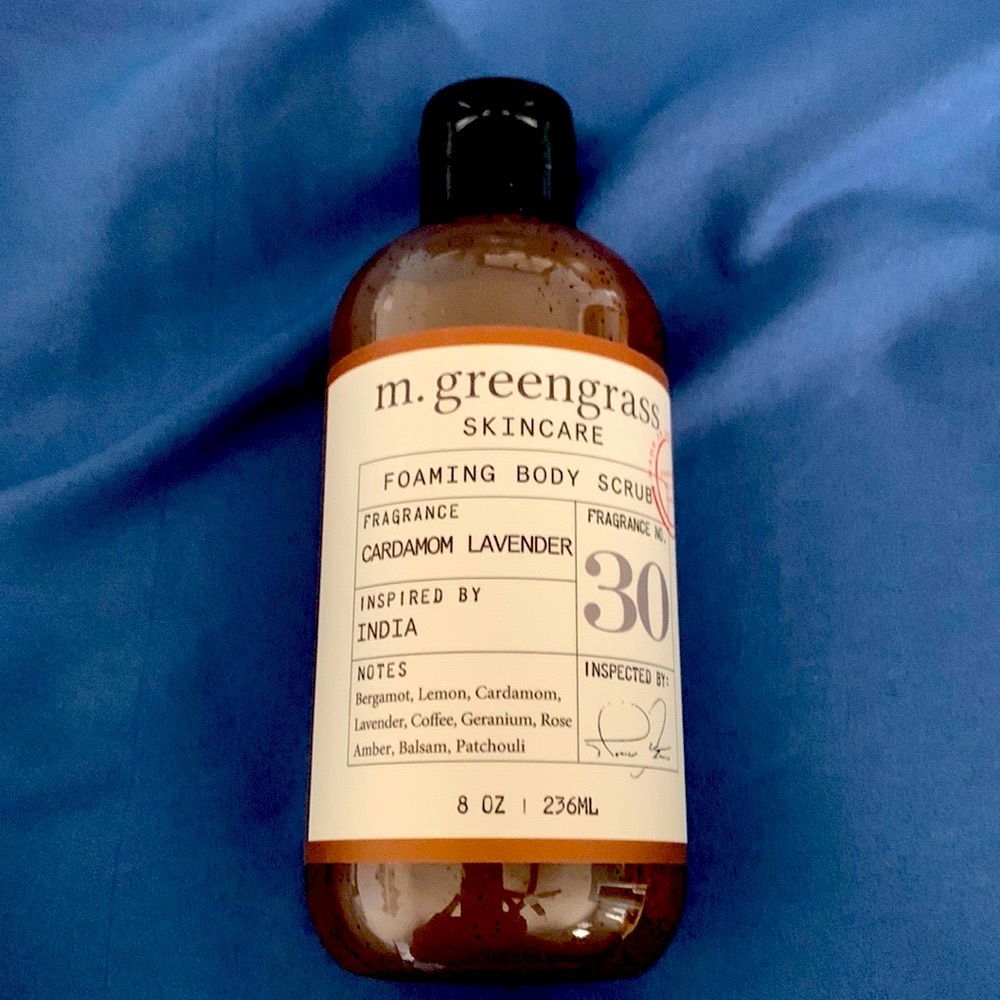 m. Greengrass - Foaming Body Scrub. NIP.